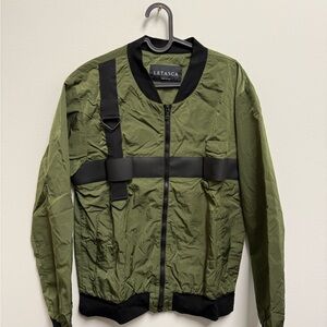 Olive Bomber Jacket